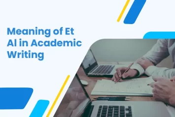 Meaning of Et Al in Academic Writing