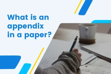 What is An Appendix In A Paper With Examples